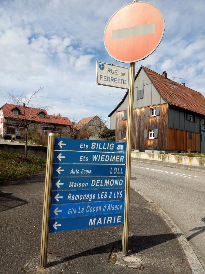 Hotel Le Cocon D'Alsace Folgensbourg Zewnętrze zdjęcie